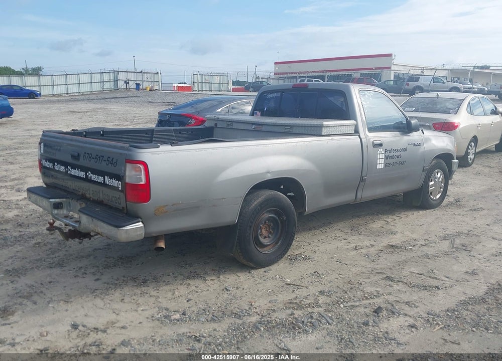 1995 TOYOTA T100 DX VIN: JT4VD11E5S0003702