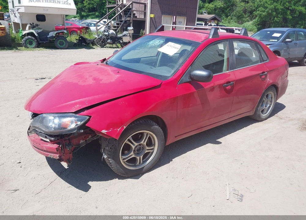 2008 SUBARU IMPREZA VIN: JF1GE61618G514017