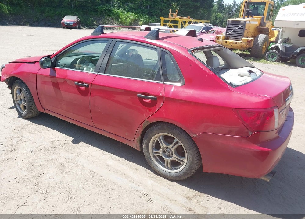 2008 SUBARU IMPREZA VIN: JF1GE61618G514017