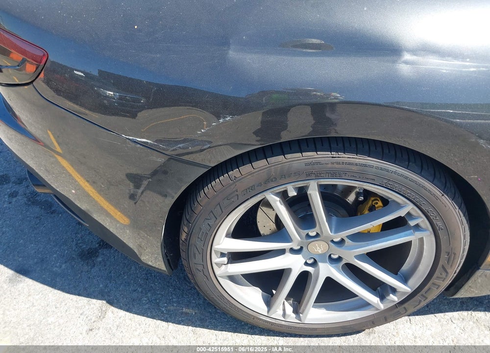 2016 MASERATI GRANTURISMO MC/MC CENTENNIAL/SPORT VIN: ZAM45VLA6G0183415