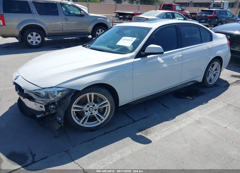 2016 BMW 3 SERIES VIN: WBA8E9G58GNT86123