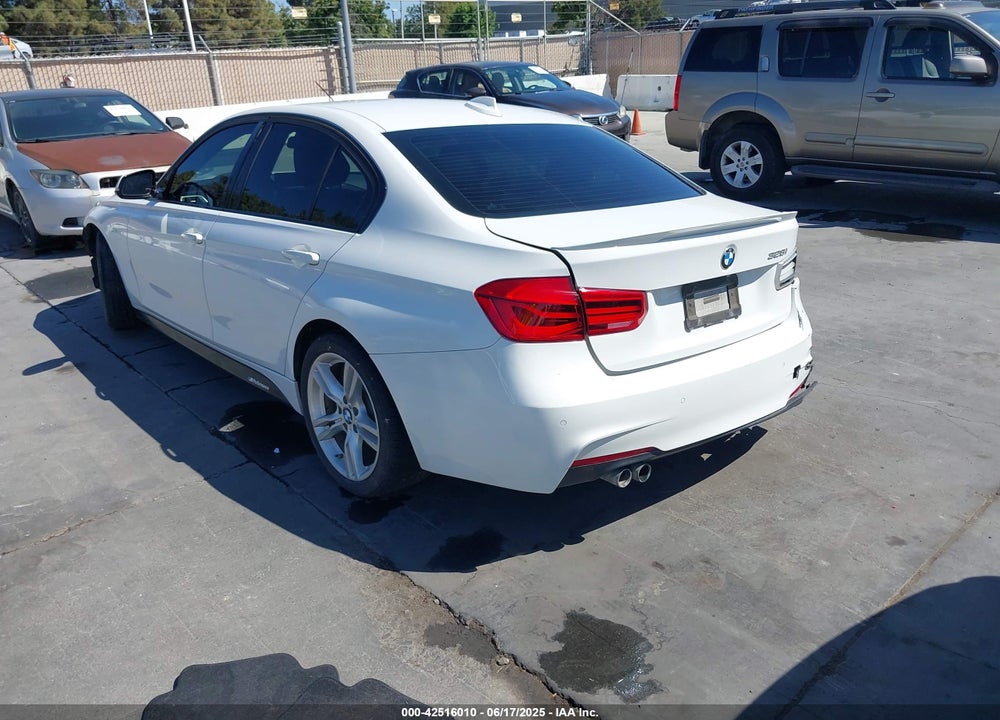 2016 BMW 3 SERIES VIN: WBA8E9G58GNT86123