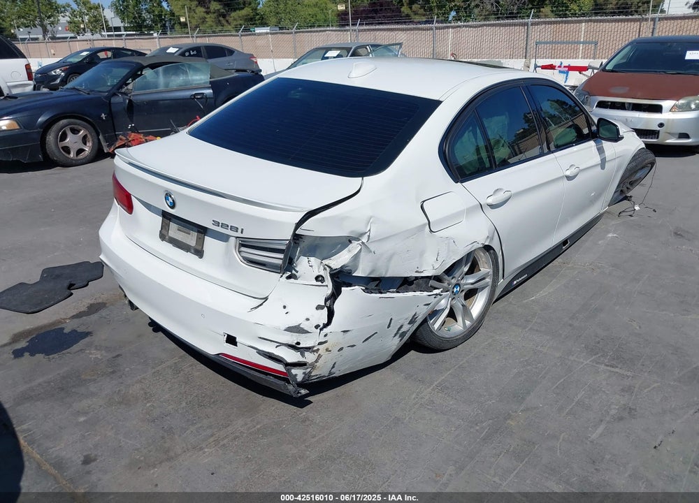 2016 BMW 3 SERIES VIN: WBA8E9G58GNT86123