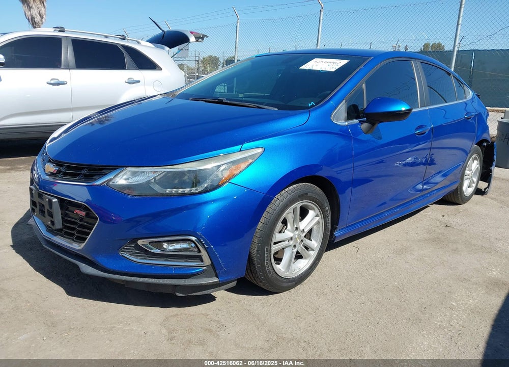2016 CHEVROLET CRUZE LT AUTO VIN: 1G1BE5SM4G7311786