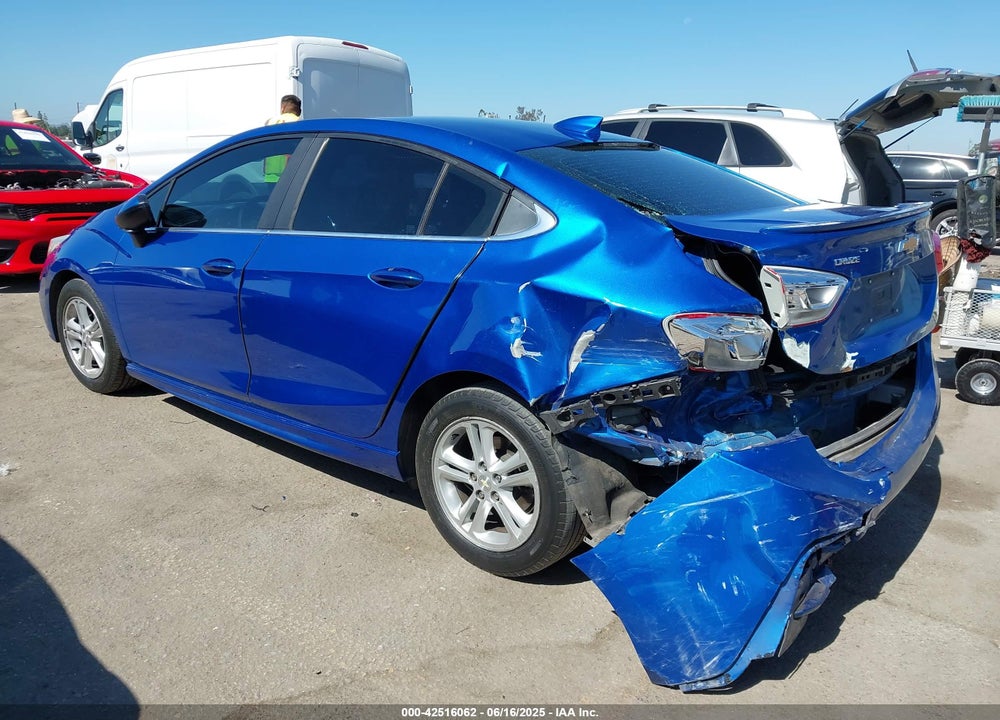 2016 CHEVROLET CRUZE LT AUTO VIN: 1G1BE5SM4G7311786