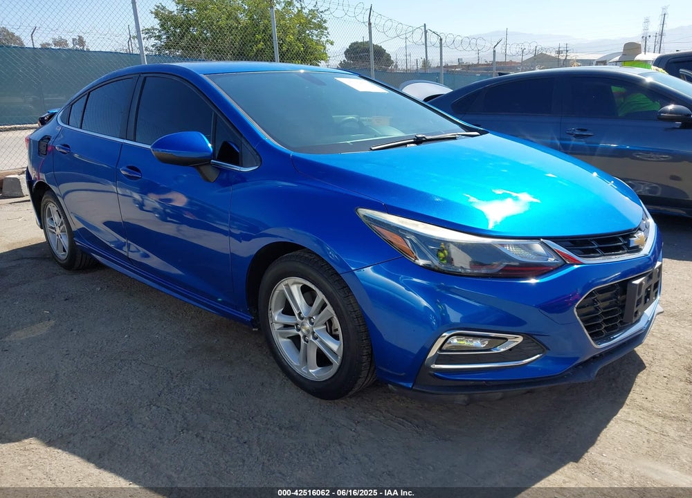 2016 CHEVROLET CRUZE LT AUTO VIN: 1G1BE5SM4G7311786