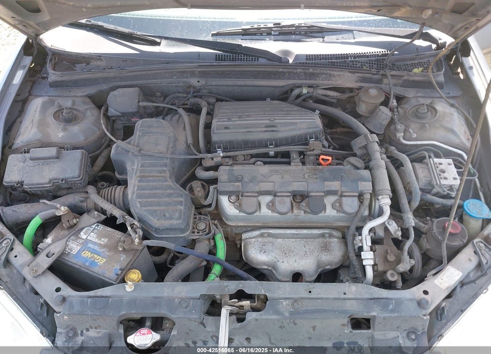 2005 HONDA CIVIC VIN: 2HGES26765H551019
