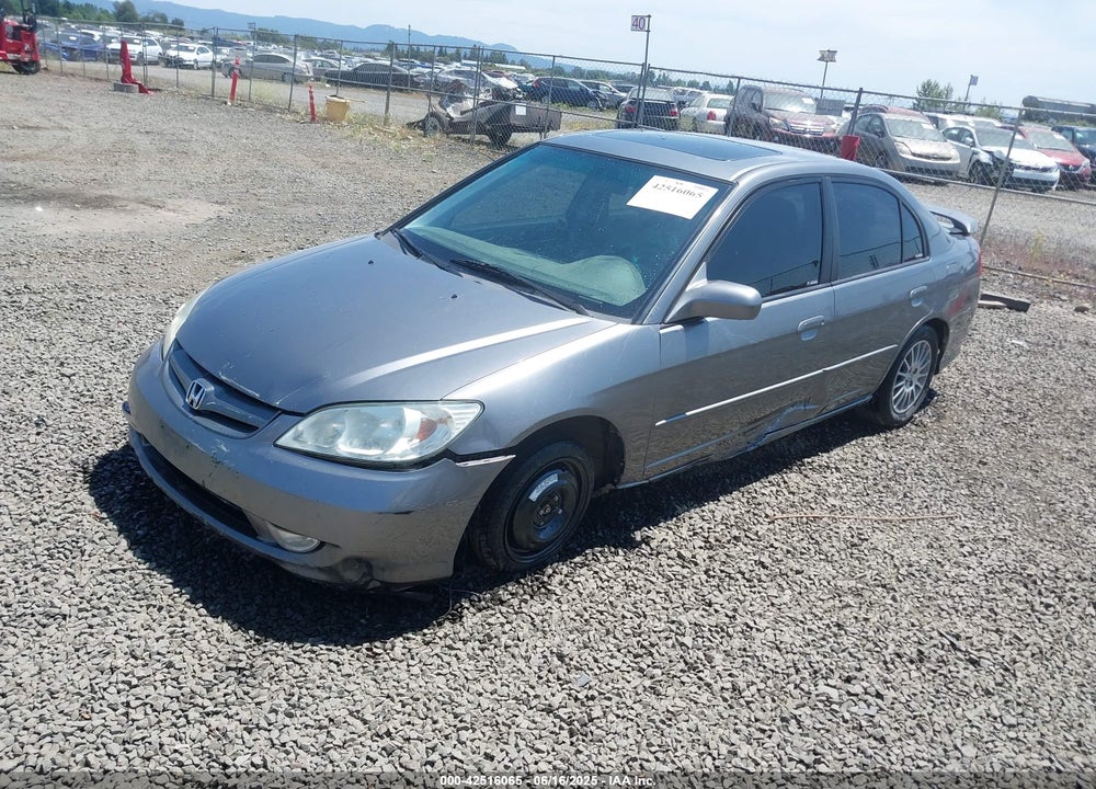 2005 HONDA CIVIC VIN: 2HGES26765H551019