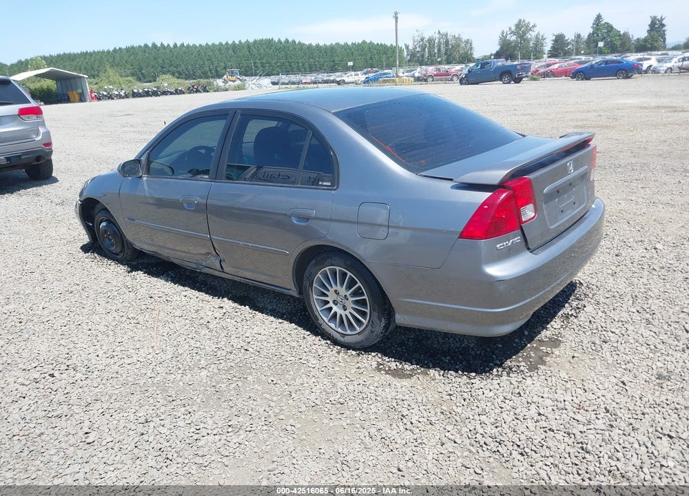 2005 HONDA CIVIC VIN: 2HGES26765H551019