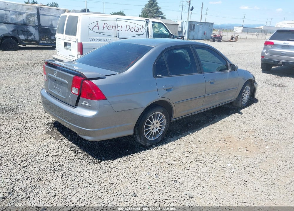 2005 HONDA CIVIC VIN: 2HGES26765H551019