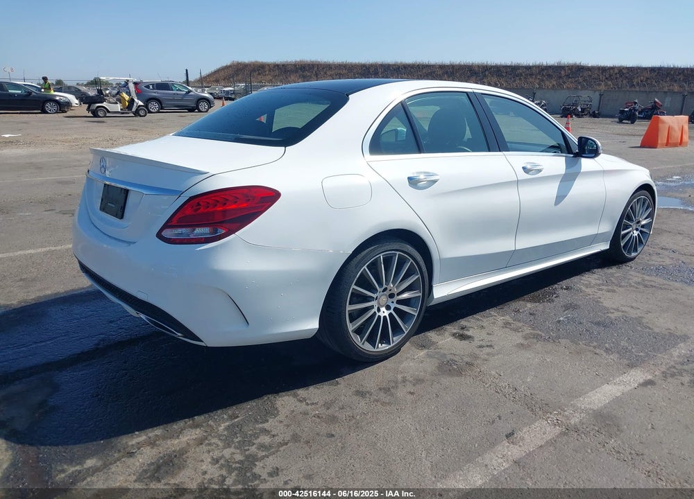 2016 MERCEDES-BENZ C VIN: 55SWF4JB8GU119084