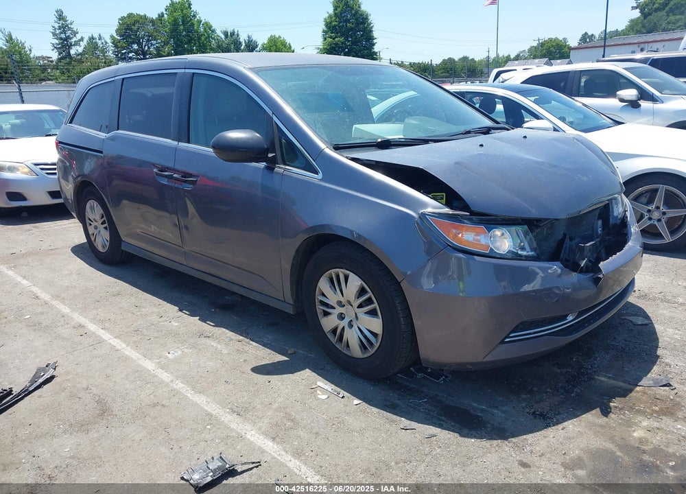 2014 HONDA ODYSSEY LX VIN: 5FNRL5H25EB118703