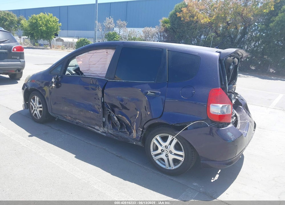 2008 HONDA FIT SPORT VIN: JHMGD38648S031831