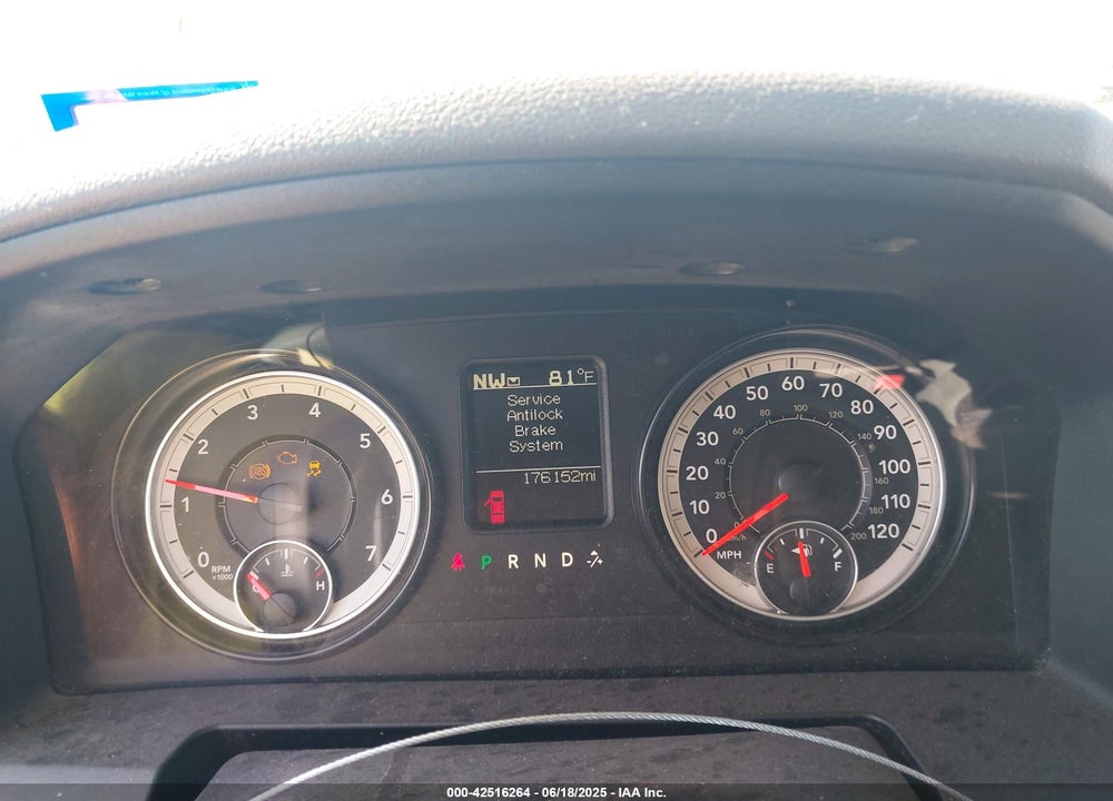 2016 RAM 1500 VIN: 1C6RR6GT5GS277474