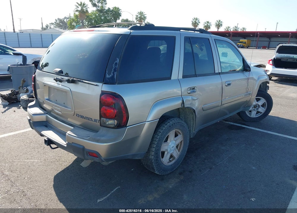 2002 CHEVROLET TRAILBLAZER LTZ VIN: 1GNDT13S122304657
