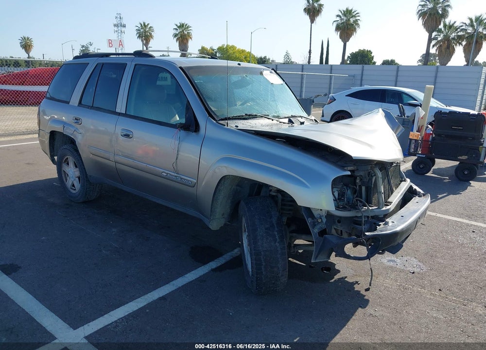 2002 CHEVROLET TRAILBLAZER LTZ VIN: 1GNDT13S122304657