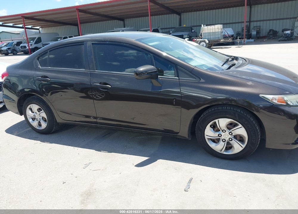 2014 HONDA CIVIC VIN: 2HGFB2F56EH518587