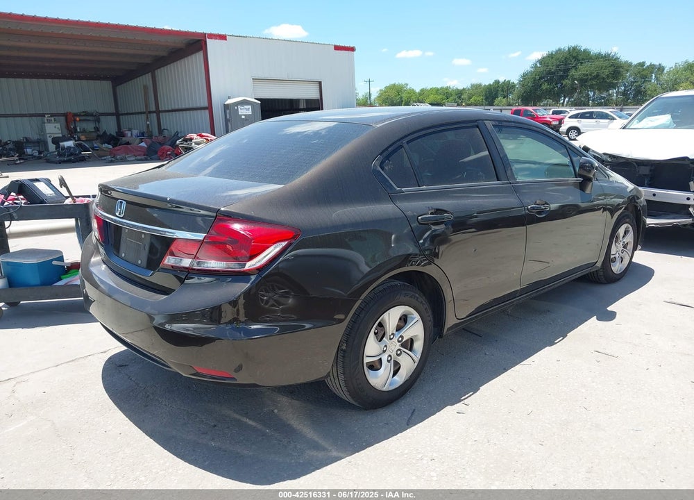 2014 HONDA CIVIC VIN: 2HGFB2F56EH518587