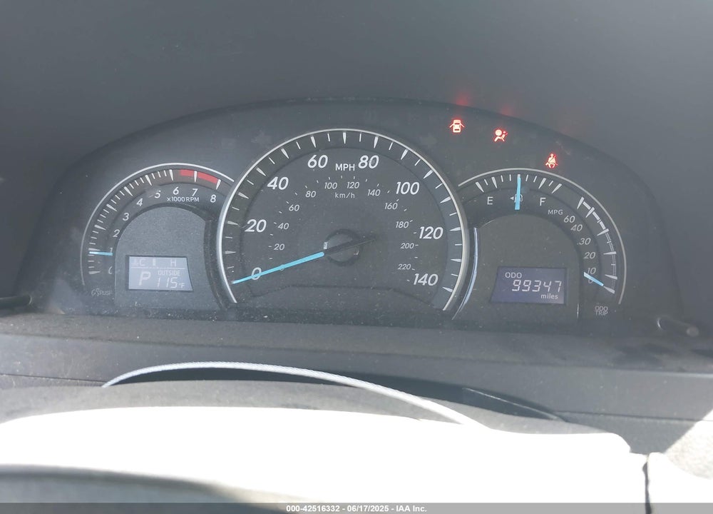 2012 TOYOTA CAMRY VIN: 4T4BF1FK9CR262393