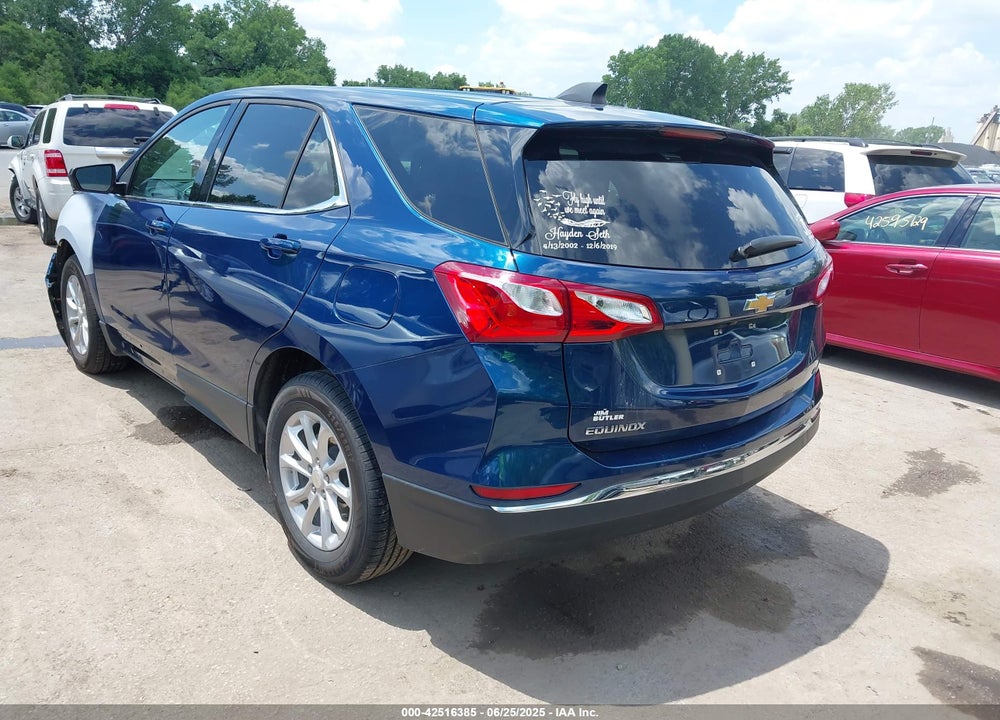 2020 CHEVROLET EQUINOX VIN: 3GNAXKEV8LL289191