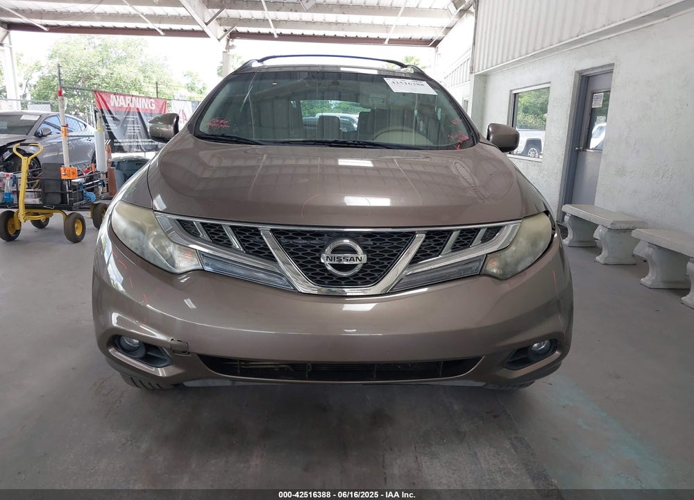 2011 NISSAN MURANO VIN: JN8AZ1MU2BW064929