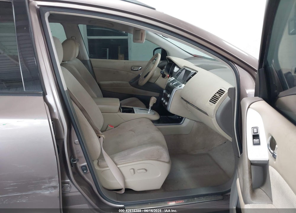 2011 NISSAN MURANO VIN: JN8AZ1MU2BW064929