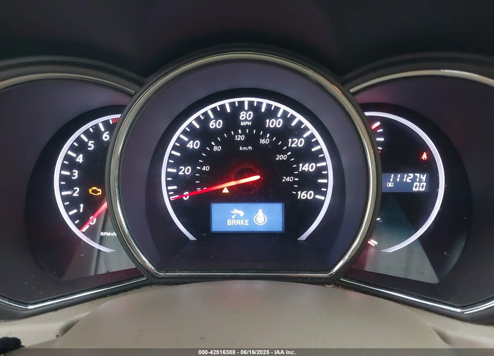 2011 NISSAN MURANO VIN: JN8AZ1MU2BW064929