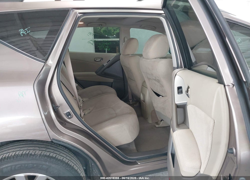 2011 NISSAN MURANO VIN: JN8AZ1MU2BW064929