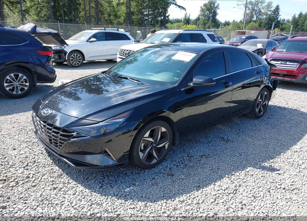 2022 HYUNDAI ELANTRA VIN: 5NPLP4AG1NH066160