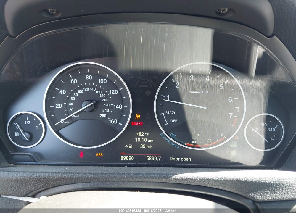 2012 BMW 3 SERIES VIN: WBA3C1C53CF432775