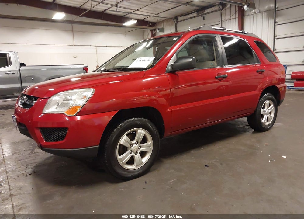 2009 KIA SPORTAGE VIN: KNDJF724197626074