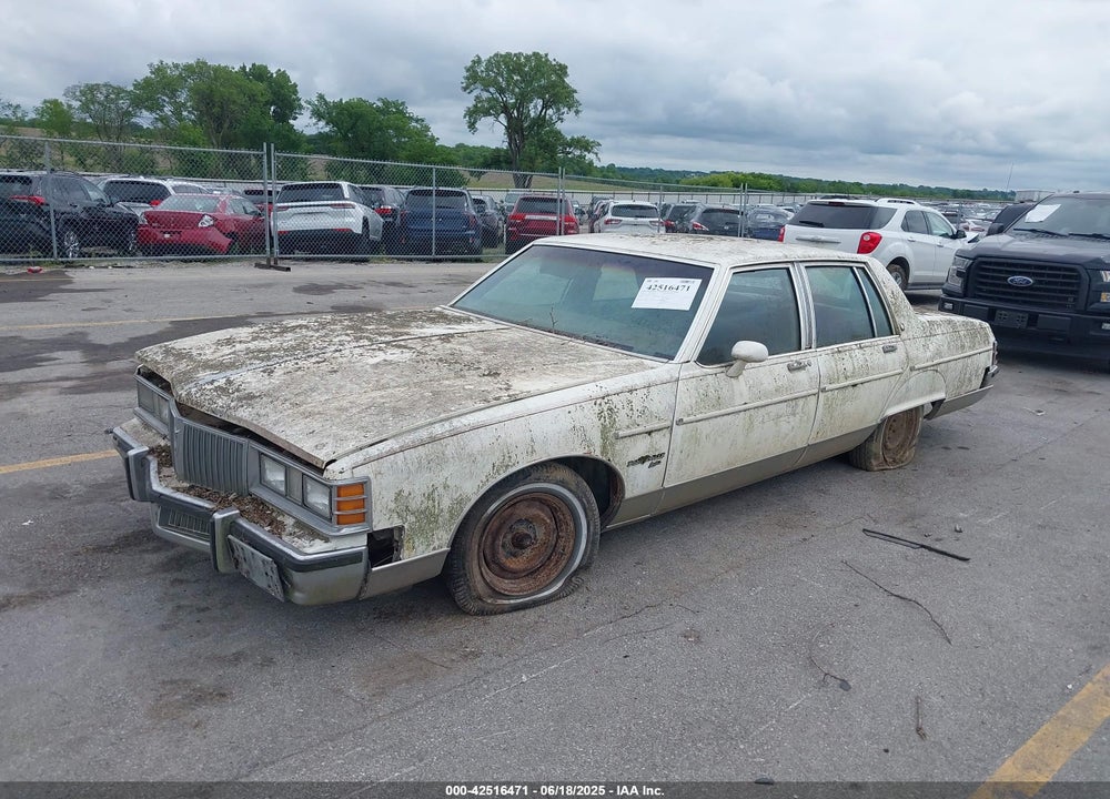 1981 PONTIAC BONNEVILLE BROUGHAM VIN: 1G2AR69Y7BX113707