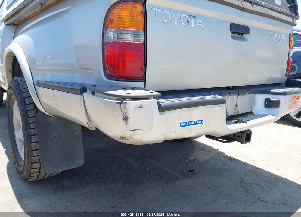 2001 TOYOTA TACOMA VIN: 5TESN92N81Z791242