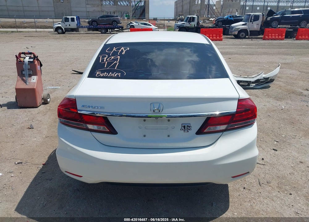 2015 HONDA CIVIC VIN: 19XFB2F52FE111006