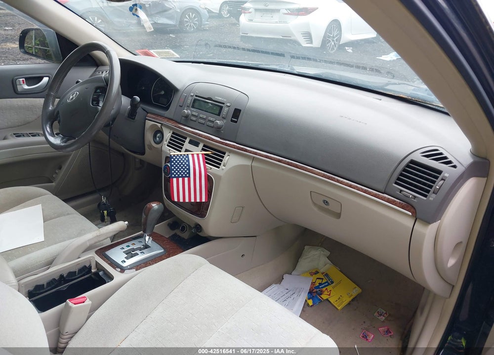 2007 HYUNDAI SONATA VIN: 5NPEU46F47H155645