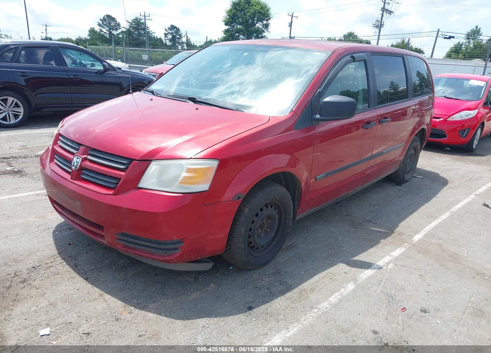 2008 DODGE GRAND CARAVAN SE VIN: 2D8HN44H78R101549