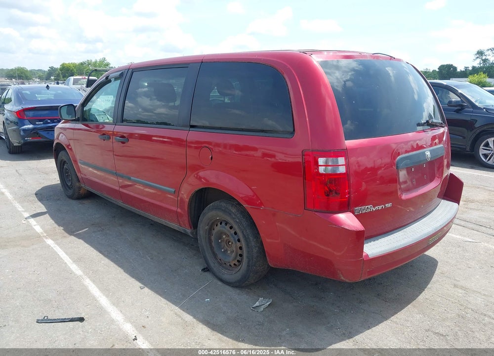 2008 DODGE GRAND CARAVAN SE VIN: 2D8HN44H78R101549