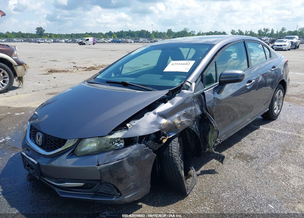 2014 HONDA CIVIC VIN: 2HGFB2F55EH500937