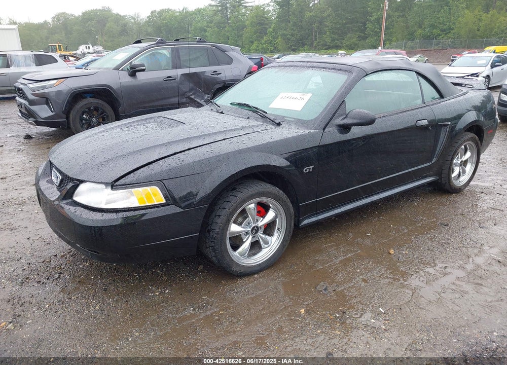 2000 FORD MUSTANG GT VIN: 1FAFP45X0YF202998