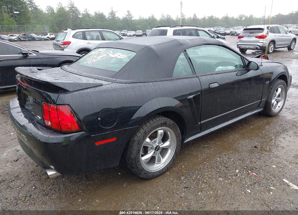 2000 FORD MUSTANG GT VIN: 1FAFP45X0YF202998