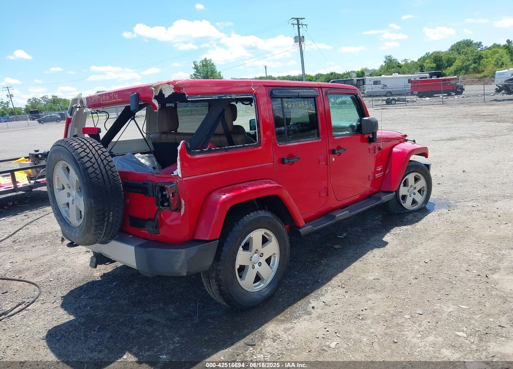 2011 JEEP WRANGLER UNLIMITED VIN: 1J4HA5H16BL542273