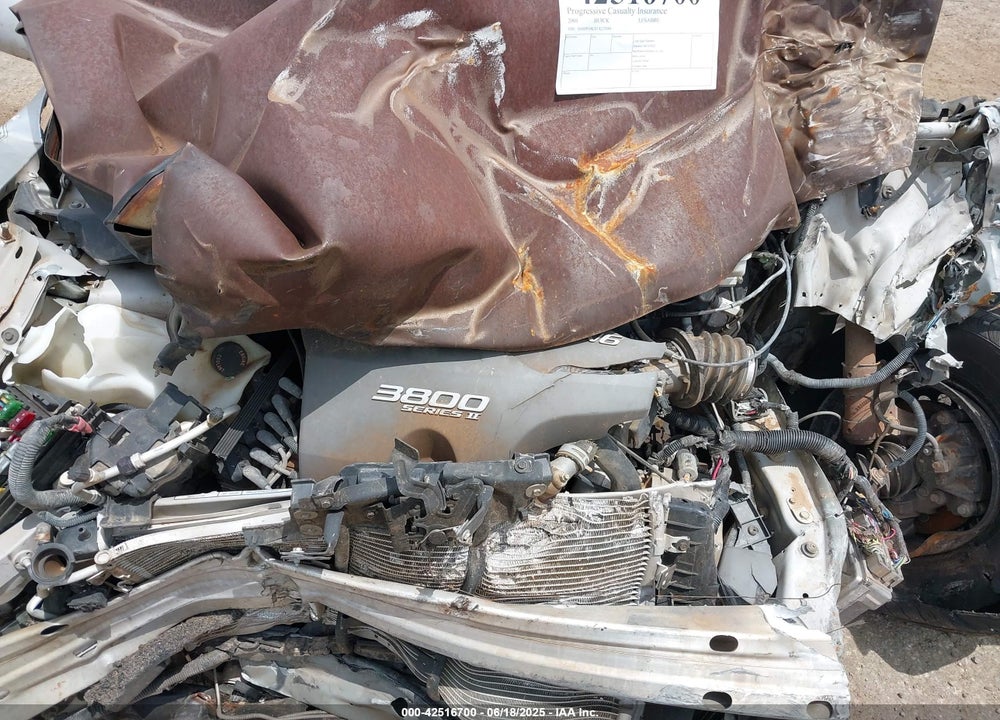 2001 BUICK LESABRE CUSTOM VIN: 1G4HP54KX14227080