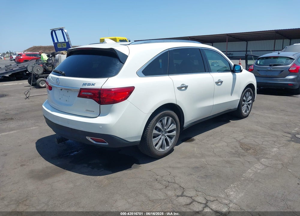 2014 ACURA MDX VIN: 5FRYD4H44EB042457