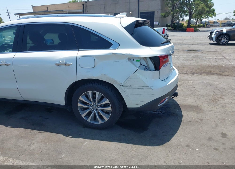2014 ACURA MDX VIN: 5FRYD4H44EB042457