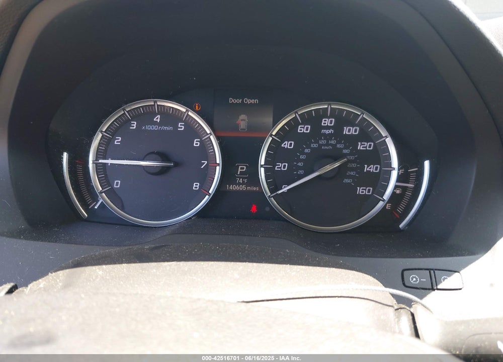 2014 ACURA MDX VIN: 5FRYD4H44EB042457