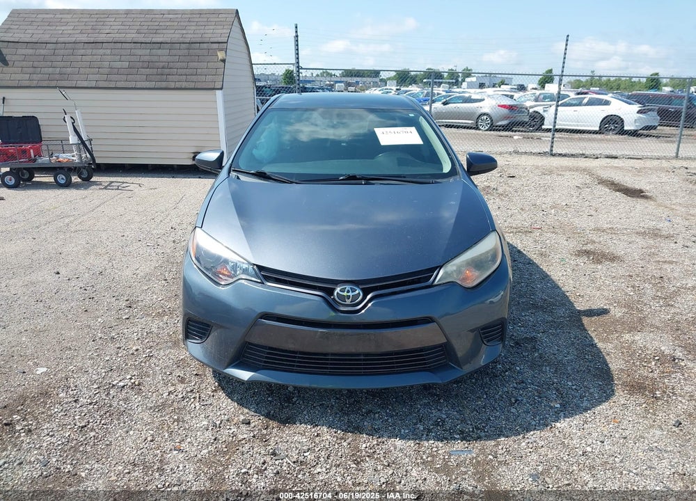 2016 TOYOTA COROLLA LE VIN: 5YFBURHE5GP508644