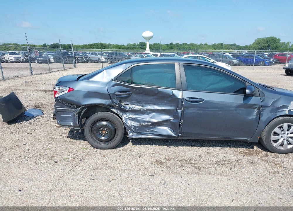 2016 TOYOTA COROLLA LE VIN: 5YFBURHE5GP508644