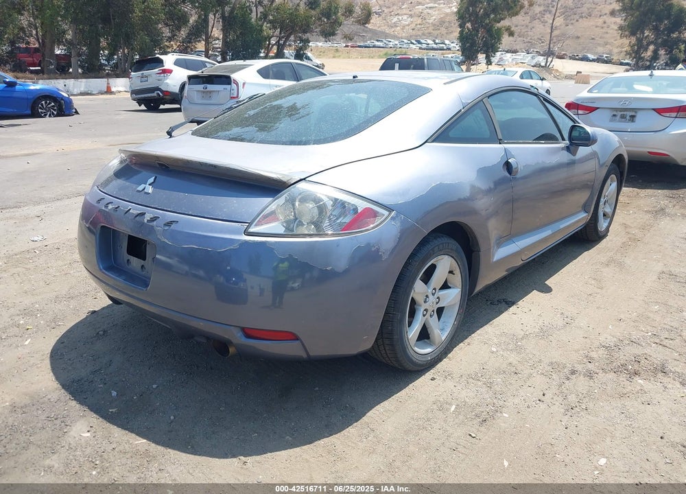 2007 MITSUBISHI ECLIPSE VIN: 4A3AK24F27E022021