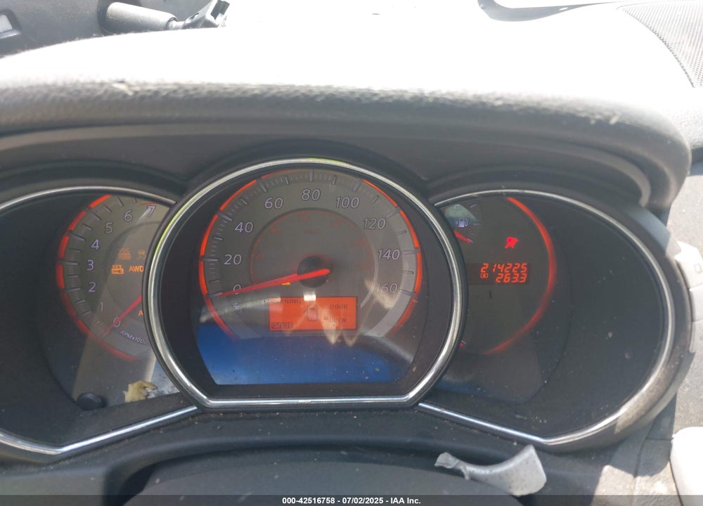 2009 NISSAN MURANO VIN: JN8AZ18W09W137138