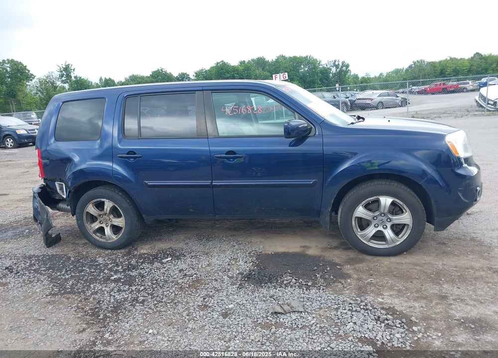 2015 HONDA PILOT EX-L VIN: 5FNYF4H54FB041721